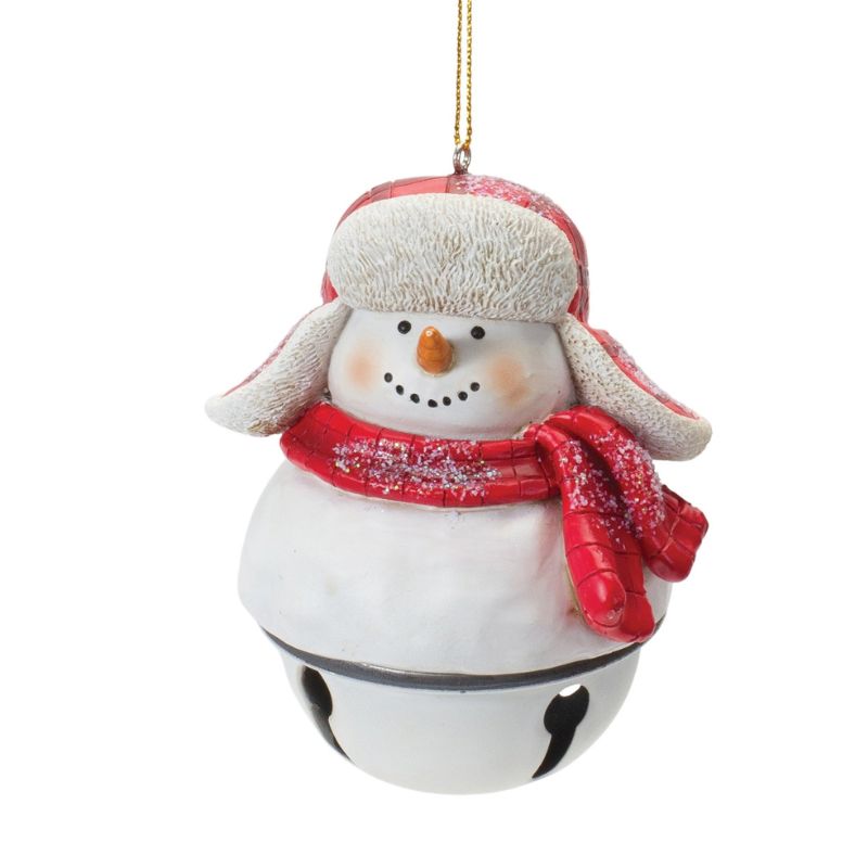 Snowman Bell Ornament